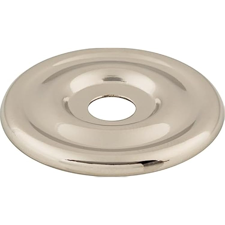 Top Knobs TK890BLK, Brixton Backplate 1 3/8 Inch - Flat Black
