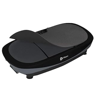 lifepro rumblex max 4d black vibration plate exercise machine with loop resistance bands - full body workout equipment for home fitness, shaping, training, recovery, weight loss (b08dtj2wq4)