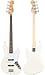 Fender Standard Jazz Bass - Olympic White Bundle with Strap, Guitar Cleaning Kit and Austin Bazaar Instructional Video