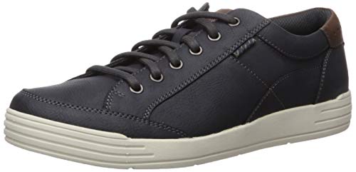 Nunn Bush Men's KORE City Walk Oxford Athletic Style Sneaker Lace Up Shoe Shoe, Navy, 11 .5 M US