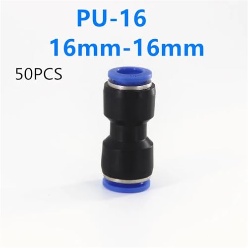 Accesorios neumáticos tipo L de 90 grados PURYN conectores rápidos de dos vías plásticos 3