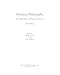 Modern Philosophy: An Anthology of Primary Sources