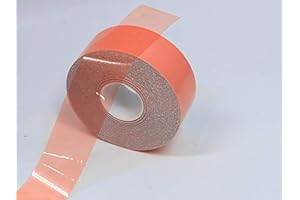 Transparent Pink Duct Tape Vinyl Clear Heavy Duty Roll 2 Inch
