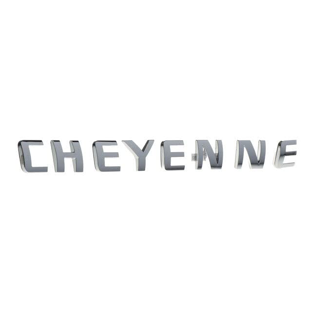 Chrome "Tahoe" Letter Emblems & Badges For 2007-2018 Chevrolet Tahoe - Door & Tailgate Nameplates