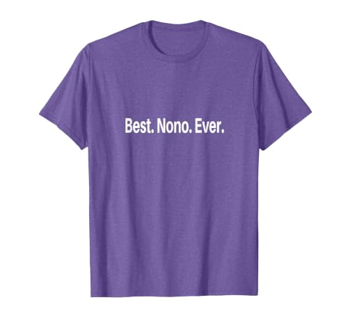 Best NONO Ever T-Shirt, Men, Purple Heather, 3X-Large