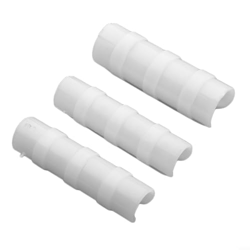 50 Pcs Garden Buildings Tube Clip, Plastic Snap Clamps for Greenhouse Frame PVC Pipe Tube Film Clip, Garden Farm Greenhouse Tools(25mm 1in)