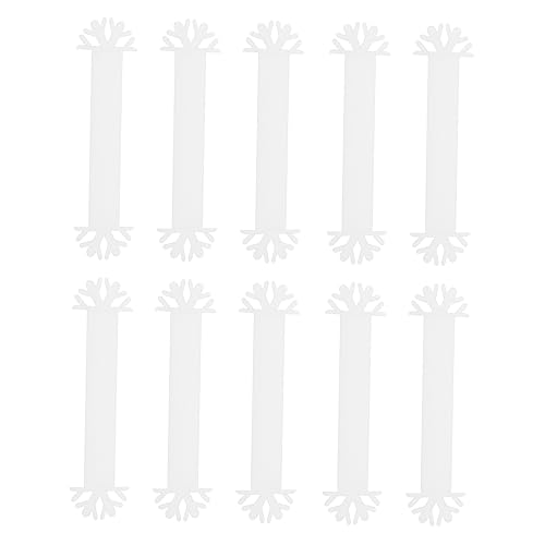 HOLIDYOYO 1 Juego Servilletero Hebilla De Servilleta De Navidad Hebilla De Servilleta De De Nieve Hebillas De Servilleta De De Nieve Adornos De Servilletas Papel 20 Piezas