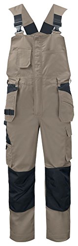 Salopette de qualité premium Kaki 645630 finitions c48