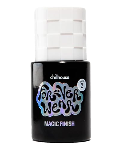 Chillhouse - Forever Wear, Magic Finish (Step 2) - Top Coat - Use with Chill Paint Nail Polish Only - Nail Care While You Wear - 14-Days Chip-Free - Latina Founded & Women Owned - Beauty & Self Care