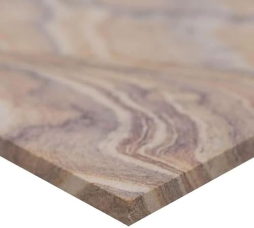 Tenedos Heartwood Beige 12x12 Honed Sandstone Tile Natural Stone for