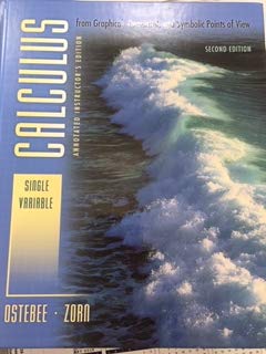 Calculus from Graphical, Numerical, and Symboli... 0618248609 Book Cover