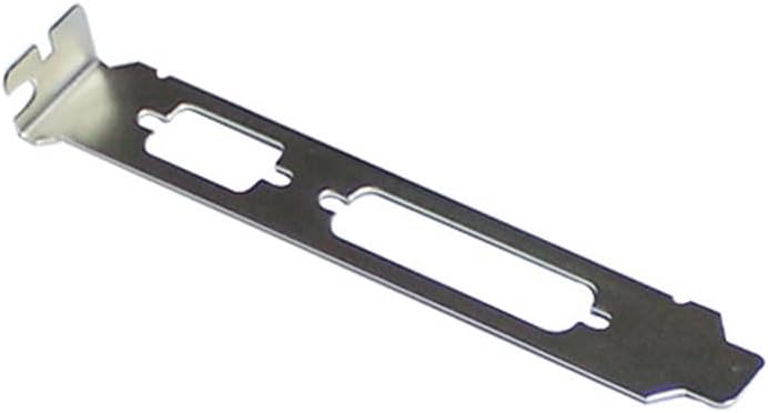 Low/Profile Bracket HDMI-DVI VGA Full-Height Half Height Bezel for PCI Video Card Connector Dustproof 12cm 8cm Profile Bracket Pci