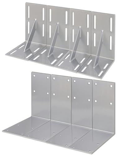 Dock Corner Brackets for Stationary and Floating Docks