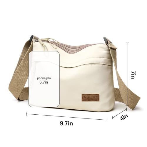 Crossbody Bags for Women, Small Shoulder Bag Nylon Lightweight Casual Simple Suitable for Work daily travel3