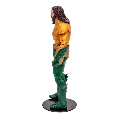 DC Multiverse - Aquaman 2 Movie - 7" Aquaman Action Figure (Gold & Green Suit)