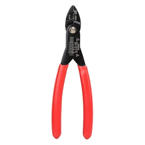 Image of Ratchets Crimping Plier Cable Cutter Stripper Crimper with Wire Stripping, Cutting, Crimping Electrician Pliers Wire Crimper