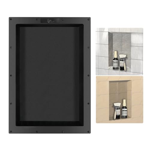Uni-Green Ready Tile Shower Niche Shelf 17"X25"X4"(Inside 14"X22") - - Water and Leak Proof Large Wall Niche Insert