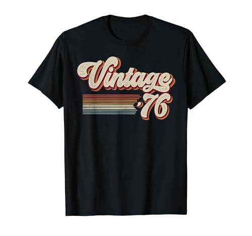 Vintage 1976 Retro Sunset Classic 50-Year-Old 50th Birthday T�V���c