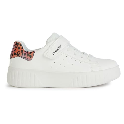 Basket Geox Mikiroshi Girl C chaussure fille respirante rose