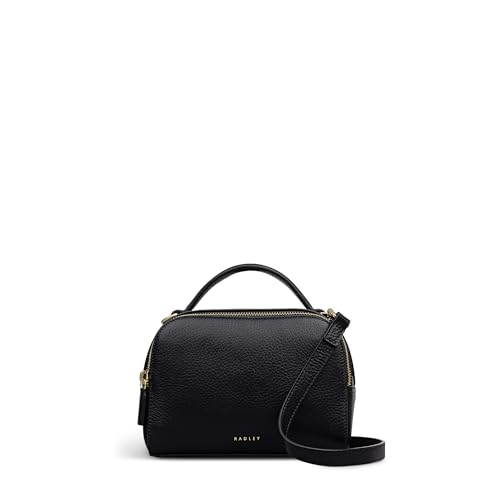RADLEY London Elm Avenue Women's Leather Small Ziptop Cross Body, Black