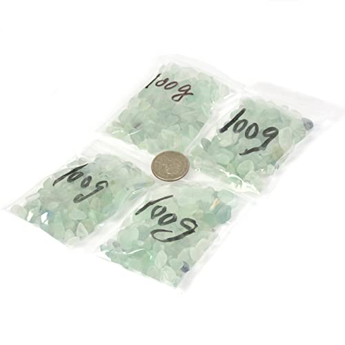 Image of 100 grams Small Tumbled Chips Polished Crushed Stone Crystal Healing Embellishments