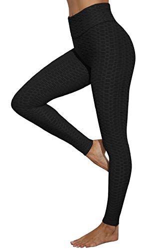 CMTOP Mallas Leggings Mujer Pantalones de Yoga Fitness Cintura Alta Pantalones Deportivos para Running Training Estiramiento Yoga y Pilates