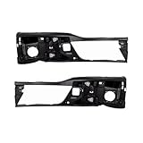 Pair(2) Bumper Reinforcement With Fog Light Hole 93-1271, 93-1272 Compatible With 2022 2023 2024