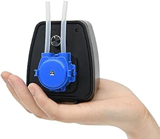 Mini peristaltic pump 24V with control low flow rate 19-65ml/min Kamoer KCP-X adjustable speed liquid dosing pump for aquarium lab with power adapter silicone tube