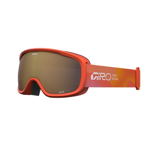 Giro Buster Kids Snow Goggle Orange Splat - Amber Rose
