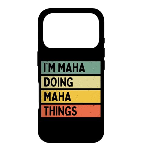 I'm Maha Doing Maha Things �ʔ������� �X�}�z�P�[�X iPhone 17 Pro �p