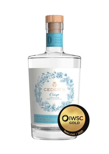 CEDER'S Crisp Gin Sans Alcool - 0%, 50cl