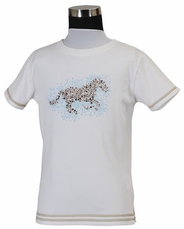 Equine Couture Girl's Rosie Short Sleeve Polo