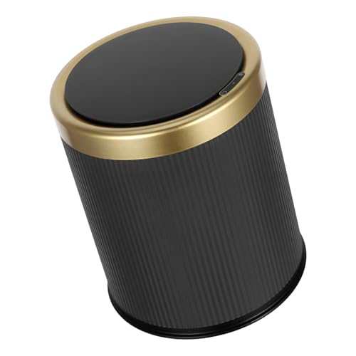 Papelera automática sin contacto Luxshiny 10l con tapa negra