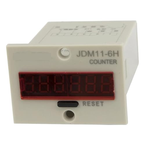 Relais de compteur électronique JDM11-6H à 5 broches pour signaux de capteur 220VAC