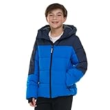 Gerry Heavyweight Puffer Jacket Boys with Hood – Sherpa Lined Big Boys Winter Coat, Warm Insulated Outerwear, Sizes 4-28