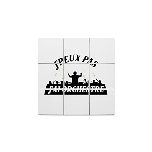 Carreaux Céramique Mozart Cadeau Idéal Musicien Chef d'Orchestre Décoration Table