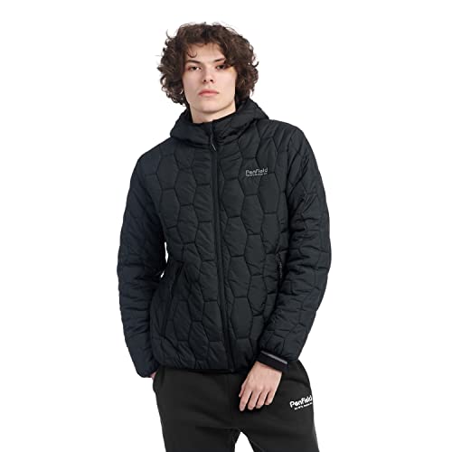  Penfield Giacca con Zip Hudson Script Hexagonal Quilt
