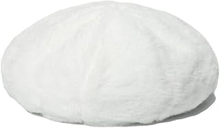 GIVBRO Boinas de felpa para mujer, gorro de invierno, casual, cálido, para uso diario, accesorios de disfraces, color blanco