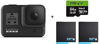 GoPro HERO8 Black Waterproof Action Camera with Touch Screen 4K Ultra HD Video