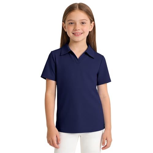 T shirt fille respirant au quotidien avec tissu fluide pour le sport