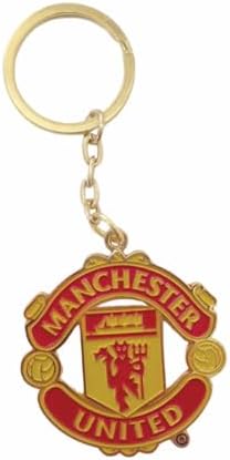 Manchester United マンチェスター・ユナイテッド フットボールクラブ FC オフィシャル商品 クレスト キーホルダー