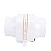Haofy Marine Electric in Line Bilge Air Blower, 270 CFM, 6A, 4 Vane/Wing Impeller, High Grade ABS Plastic Construction for Yacht, Sailboat, Boat Ventilation