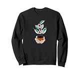 Schalenförmige Hände halten Kaffeepflanze | Kaffee-Handler Sweatshirt