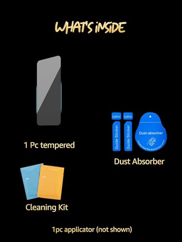 Image of Lensarmor Compatible with Samsung Galaxy S23 FE Screen Protector (1 Pack) - Premium 9H Tempered Glass, Military-Grade Protection, HD Clear Display, Anti-Fingerprint & Case-Friendly Fit