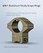 CVLIFE 1 inch Dovetail Scope Rings Mount for 3/8