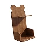 FytStycale Desktop Bücherregal Holz Schreibtischregal Regal Gewürzregal mit Einfachem Design Und Multifunktionaler Nutzung für Home Büro Wohnzimmer Schlafzimmer, 2-stufig