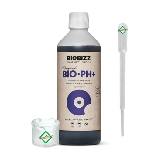 Weedness BioBizz pH+ Plus 250 ml - pH-Heber Grow Anbau Indoor Dünger Ph Plus Flüssig Heben