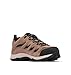 Columbia Men's Crestwood Waterproof Low Rise Trekking & Hiking Shoes, Allspice Black, 8.5
