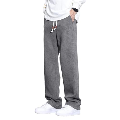 Pantalon droit large homme style américain mi-saison confort absolu