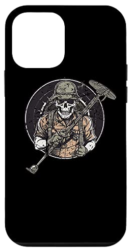 金属探知機 アクセサリー 宝物を探す 金属探知機 スマホケース iPhone 12 mini 用